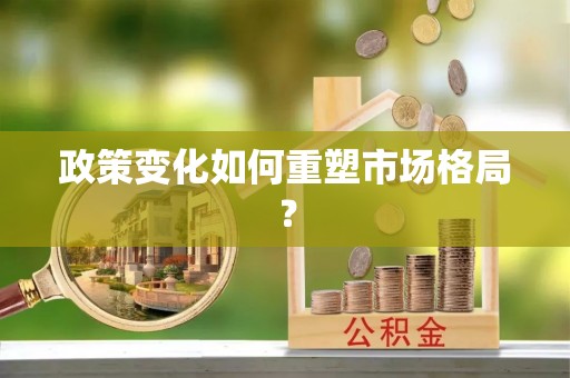 安国政策变化如何重塑市场格局？