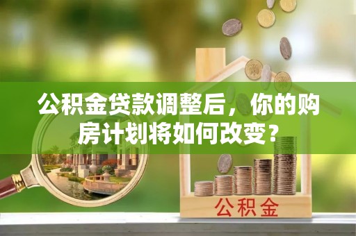 安国公积金贷款调整后，你的购房计划将如何改变？