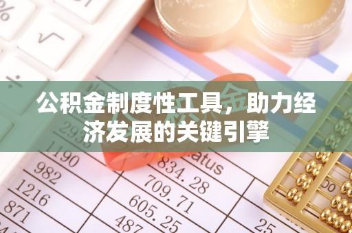 安国公积金制度性工具，助力经济发展的关键引擎