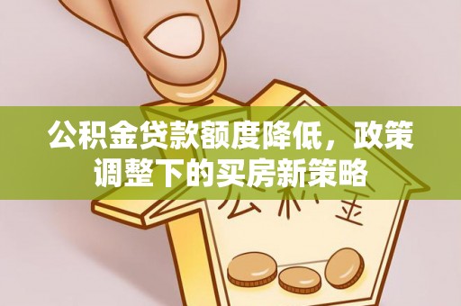安国公积金贷款额度降低，政策调整下的买房新策略