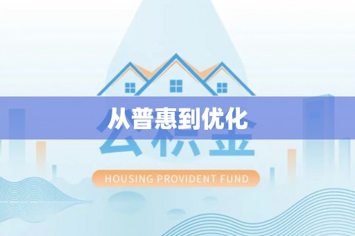 安国从普惠到优化