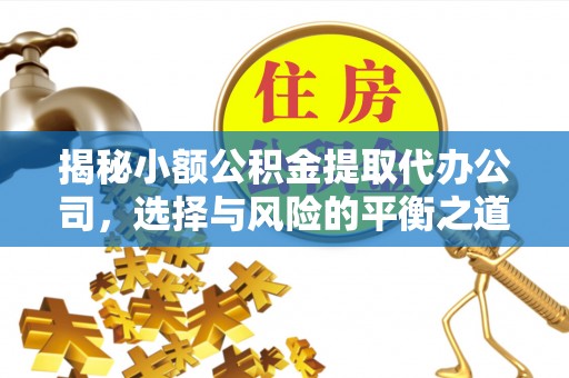 安国揭秘小额公积金提取代办公司，选择与风险的平衡之道