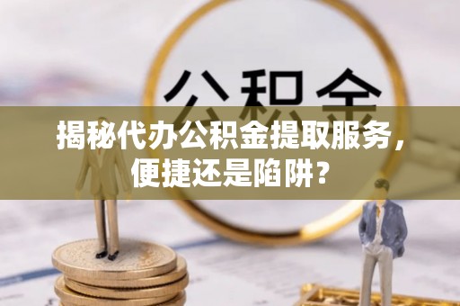 安国揭秘代办公积金提取服务，便捷还是陷阱？