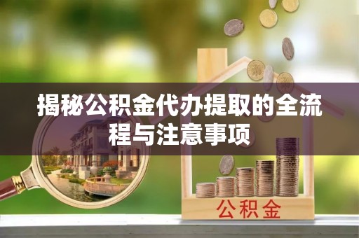 安国揭秘公积金代办提取的全流程与注意事项