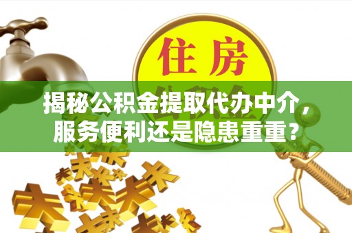 安国揭秘公积金提取代办中介，服务便利还是隐患重重？