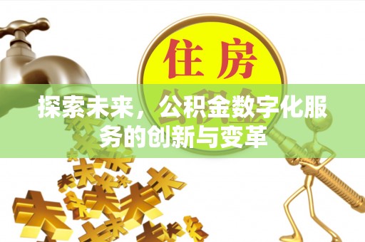 安国探索未来，公积金数字化服务的创新与变革