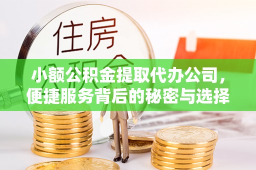 安国小额公积金提取代办公司，便捷服务背后的秘密与选择指南