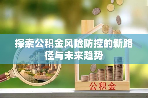 安国探索公积金风险防控的新路径与未来趋势