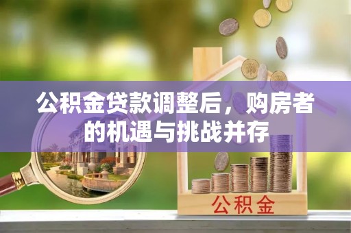 安国公积金贷款调整后，购房者的机遇与挑战并存