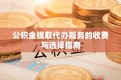 安国公积金提取代办服务的收费与选择指南