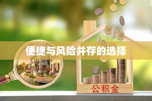 安国便捷与风险并存的选择